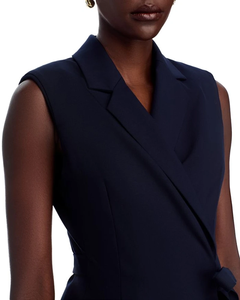 Eman Sleeveless Blazer Dress