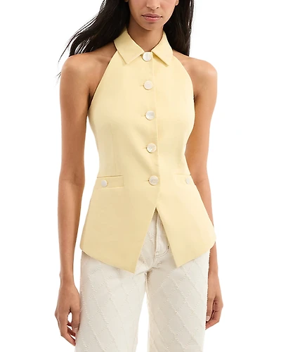 Veronica Beard Orlinda Button Vest
