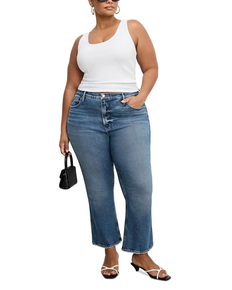 Good Standard Kick Flare Jeans Indigo1014