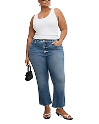 Good Standard Kick Flare Jeans Indigo1014