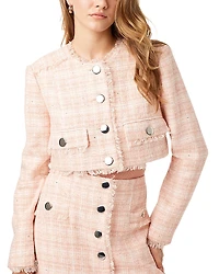 Toccin Lainey Crewneck Crop Jacket