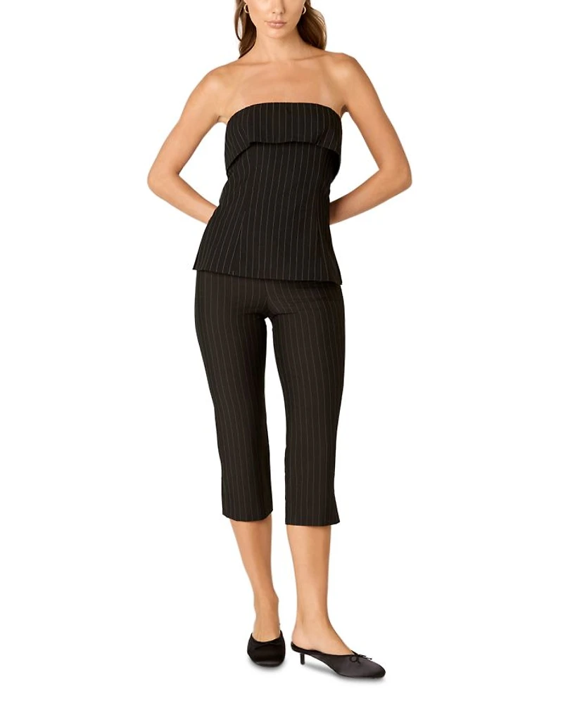 Cruz Pinstripe Capri