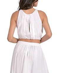 Elastic Halter Top