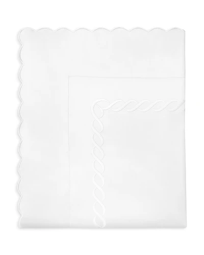 Pratesi Treccia Splendore Flat Sheet, Full/Queen