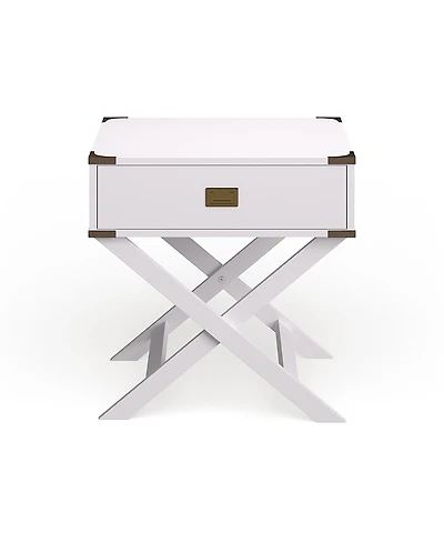 Furniture of America Yore 1-Drawer Side Table