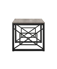 Bonanza Wood Coffee Table Set, 2-Piece