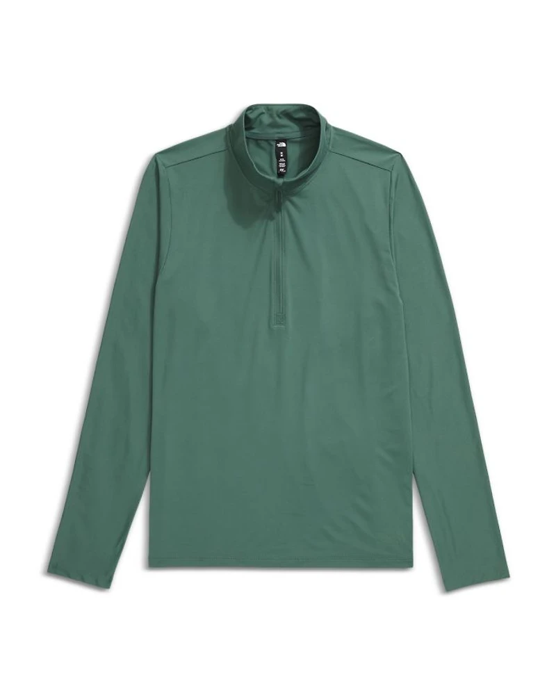 Dune Sky Regular Fit Quarter Zip Long Sleeve Tee