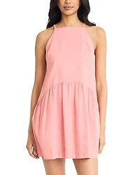 The Good Journey Keyhole Mini Dress