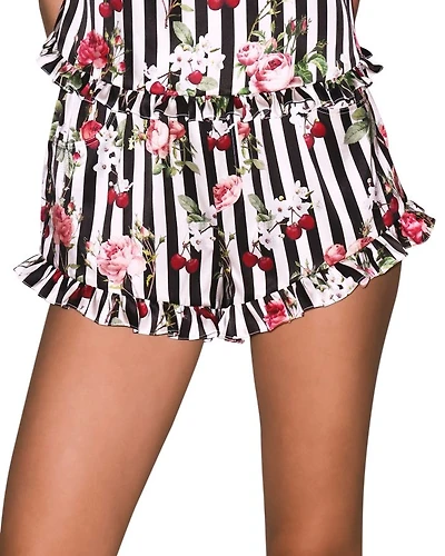 Ruffle Hem Shorts