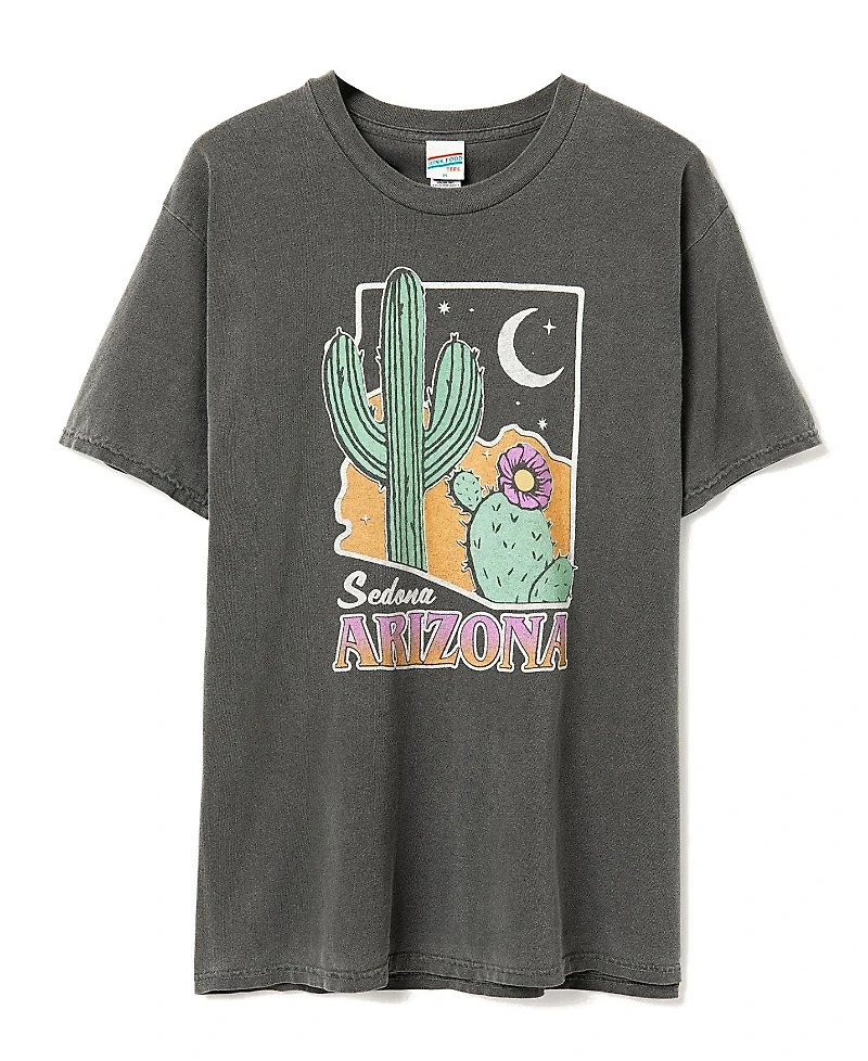 Junk Food Clothing Unisex Sedona Arizona Flea Market Tee