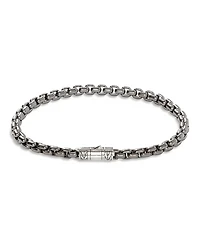 John Hardy Sterling Silver With Black Rhodium Classic Chain Bracelet