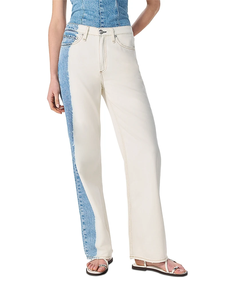 rag & bone Featherweight Logan Wide Leg Jeans