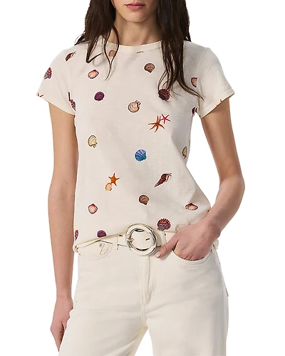 rag & bone All Over Seashell Tee