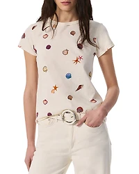 rag & bone All Over Seashell Tee