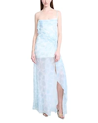 Bcbgmaxazria Sequin Mesh Gown