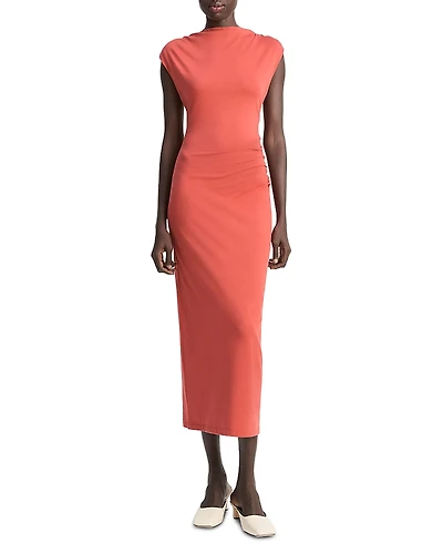 Vince Cowlneck Muscle Tee Dress