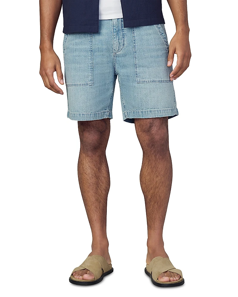 Joe's Jeans Utilitarian Regular Fit Chambray Shorts