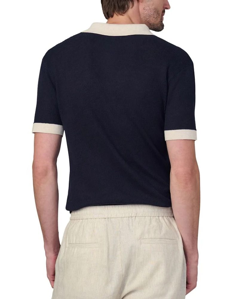 Regular Fit Short Sleeve Club Polo Sweater