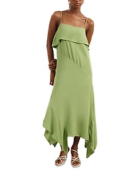 Reiss Alba Ruffled Midi Dress