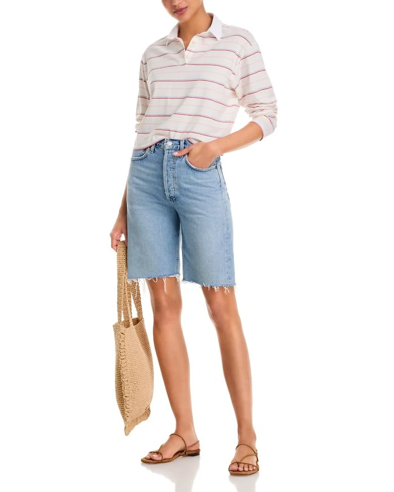 The Lexie Cropped Rugby Shirt