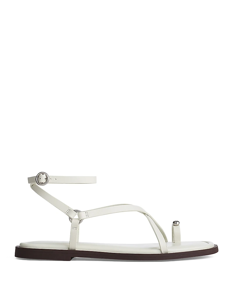 rag & bone Women's Geo Strappy Toe Ring Sandals