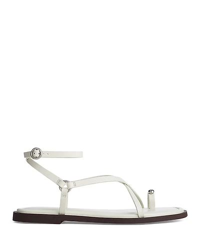 rag & bone Women's Geo Strappy Toe Ring Sandals