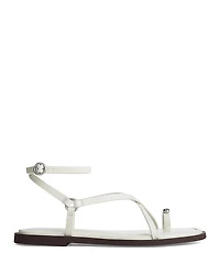 rag & bone Women's Geo Strappy Toe Ring Sandals