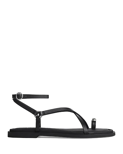 rag & bone Women's Geo Strappy Toe Ring Sandals
