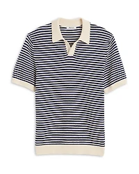 Pointelle Stitch Regular Fit Short Sleeve Sweater