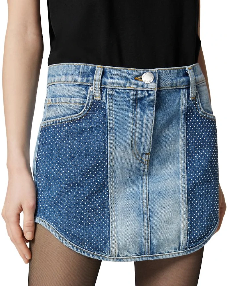 Nigeria Donna Denim Skirt