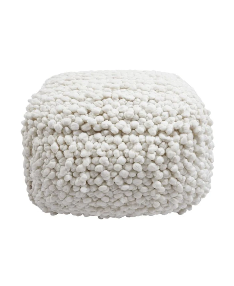 Cathy Woven Pouf