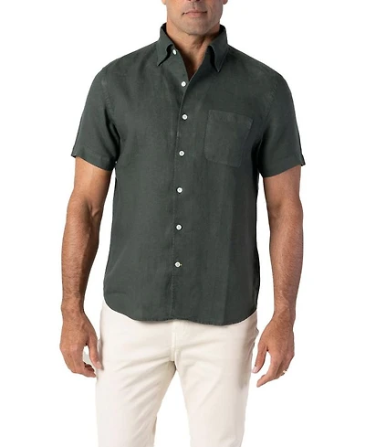 Morgan Short Sleeve Linen Shirt