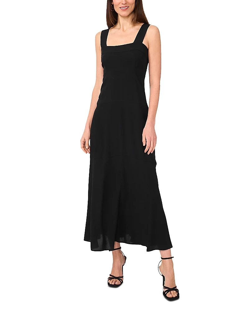 Vince Camuto Paneled Challis Tank Dress