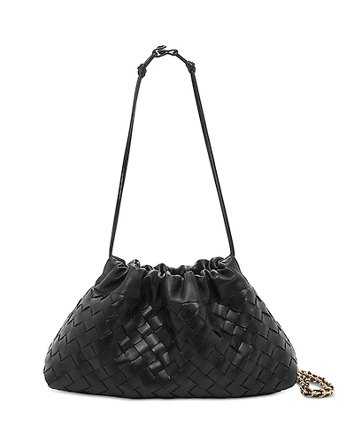 Bottega Veneta Dustbag Intrecciato Leather Shoulder Bag