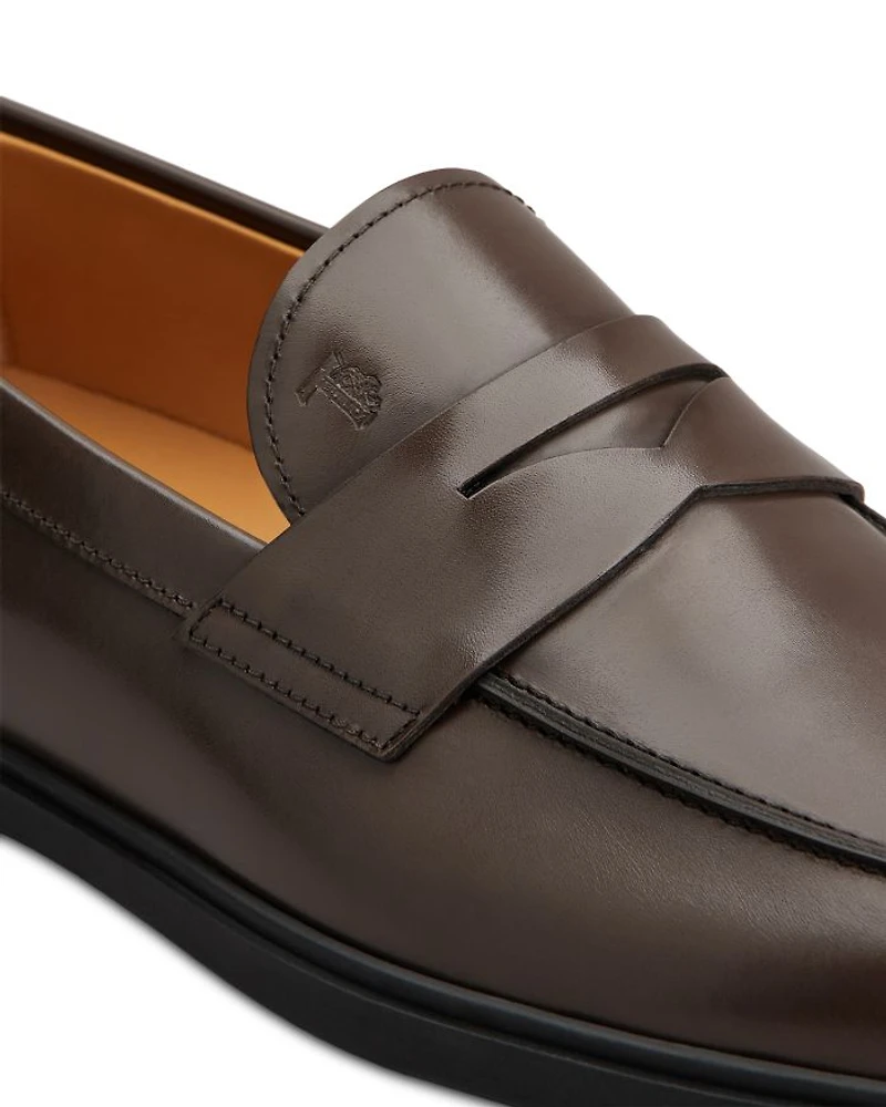 Men's Mocassino Gomma Penny Loafers