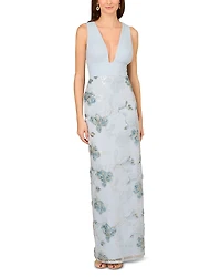 Aidan Mattox Embellished Gown