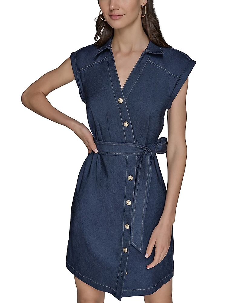 Karl Lagerfeld Paris Denim Millenium Dress