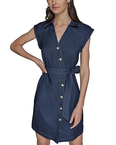 Karl Lagerfeld Paris Denim Millenium Dress
