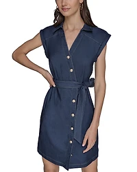 Karl Lagerfeld Paris Denim Millenium Dress