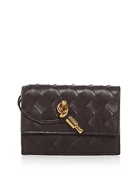 Bottega Veneta Andiamo Intrecciato Leather Card Case