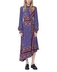 Rabanne Paisley Long Dress