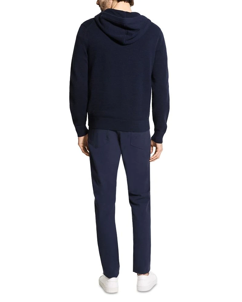 Myhlo Zip Front Knit Hoodie