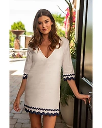 Poolside V Neck Tunic