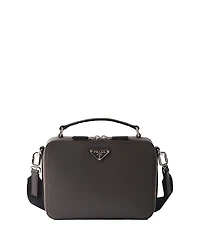 Prada Brique Medium Saffiano Leather Bag
