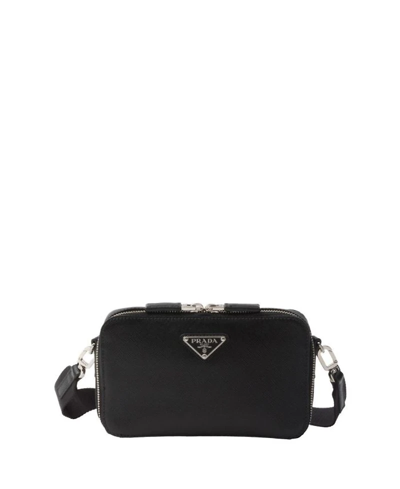 Brique Saffiano Leather Bag