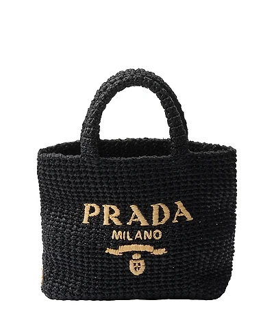Prada Small Crochet Tote Bag