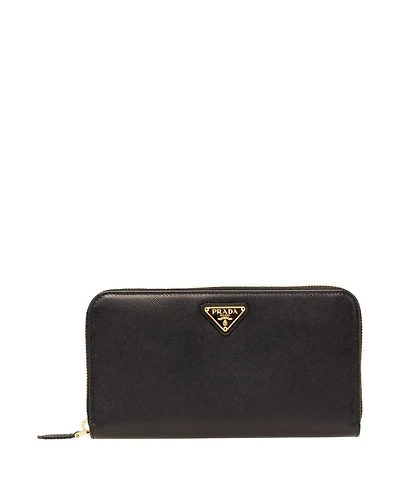 Large Saffiano Leather Wallet