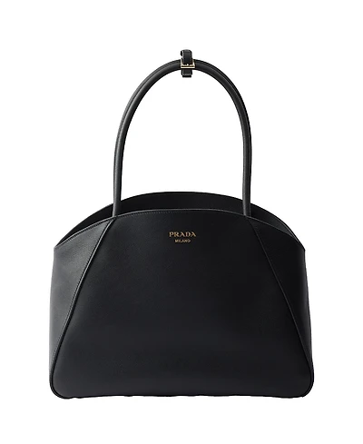 Prada Large Leather Tote Bag