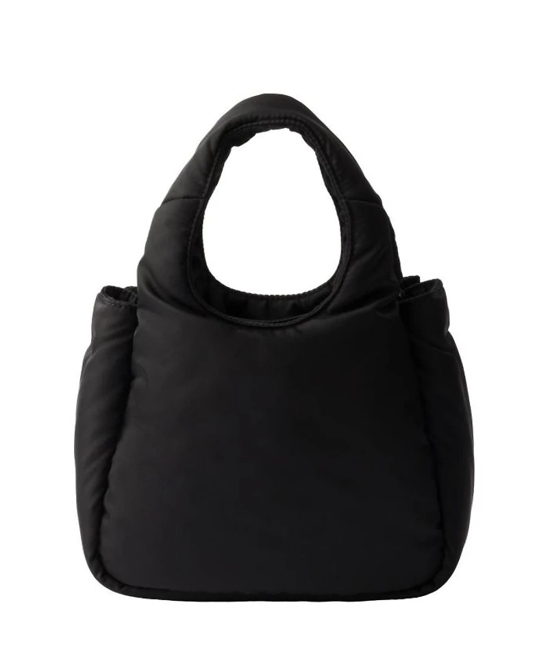 Padded Re-Nylon Mini-Bag with Bow