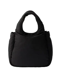 Padded Re-Nylon Mini-Bag with Bow
